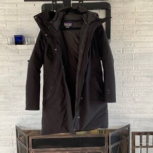 Patagonia Women's Black Hooded Parka